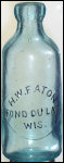 FondDuLacAntiqueWisconsinHutchBottles