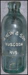 MuscodaAntiqueWisconsinHutchBottles