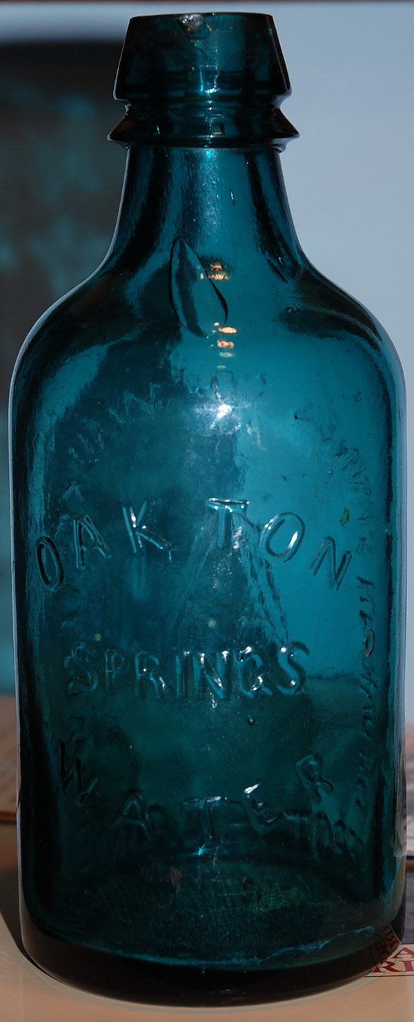 Oakton Spring Water Bottle Pewaukee Wisconsin